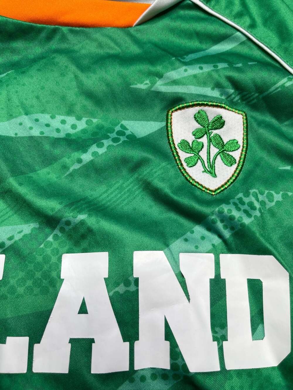 Lansdowne Ireland Drylans Performance Sublimated Shamrock Jersey T-Shirt - Picture 3 of 7
